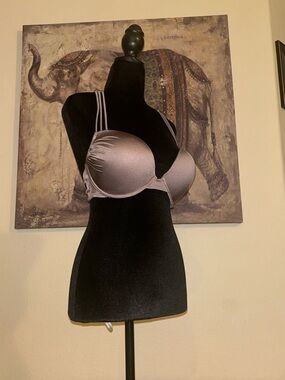 Victoria’s Secret Bombshell Push-up Swim Suit Bikini Top 32DD Adds 2 Cups NWOT